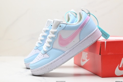 Nike Court Borough Low White Lavender Blue