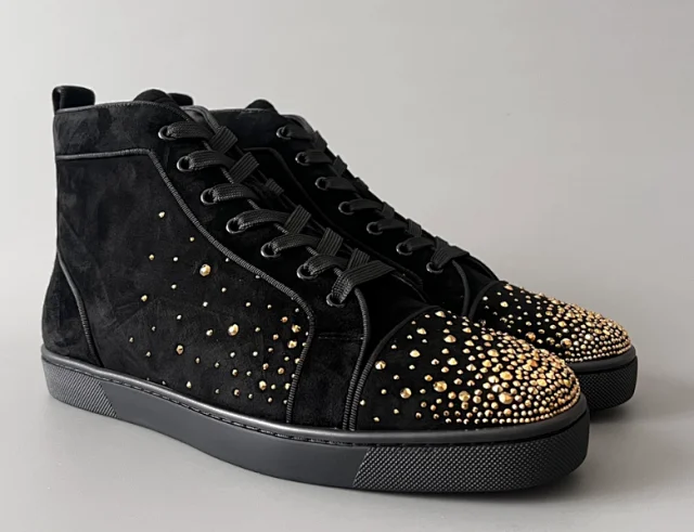 Unbranded Sneakers High-Top Embellished Lace-Up product detail image 3
