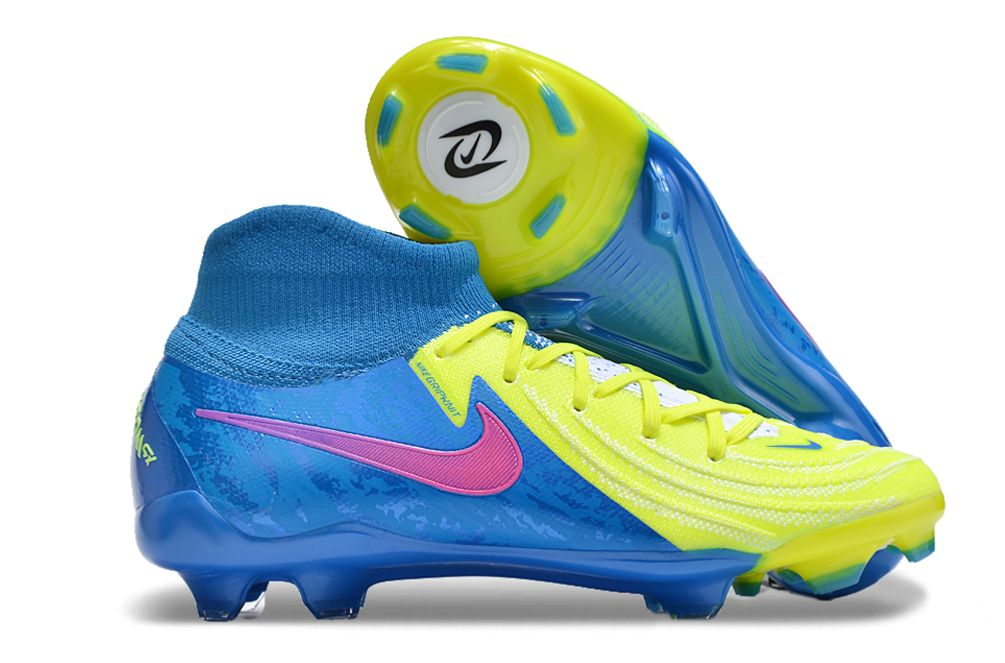 Nike Mercurial Superfly VII Elite FG Yellow Green Cleats Running Shoes - 6