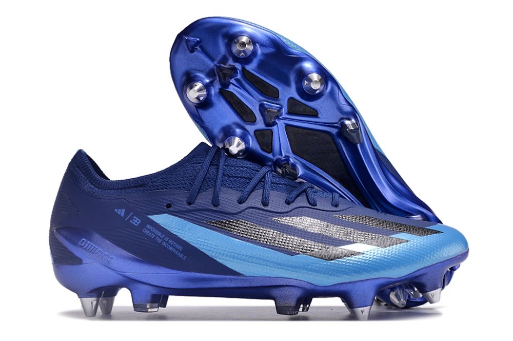Adidas X Ghosted.3 Blue Gradient Football Cleats Sneakers