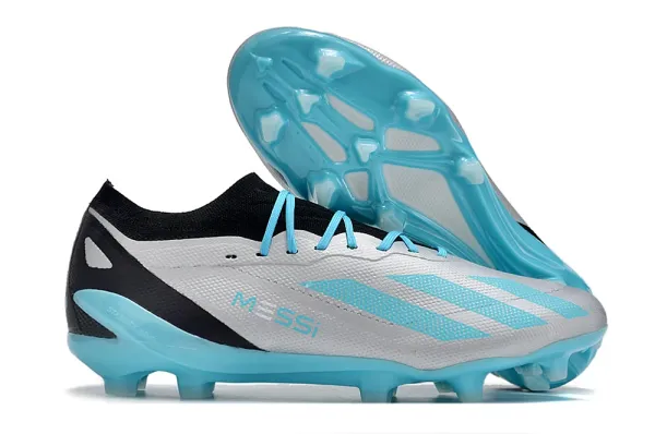 Adidas X Messi Copa Pure Sky Blue Silver Soccer Cleats Sneakers - 1