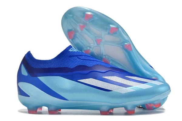 Adidas X Speedportal Blue Clear Pink Football Cleats Running Shoes - 1