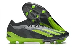 Adidas X Ghosted.1 FG Green Black Soccer Cleats Running Shoes - 1