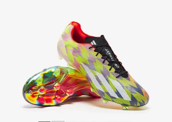 Adidas X CR7 F50 Adizero Multicolor Football Cleats Running Shoes - 1