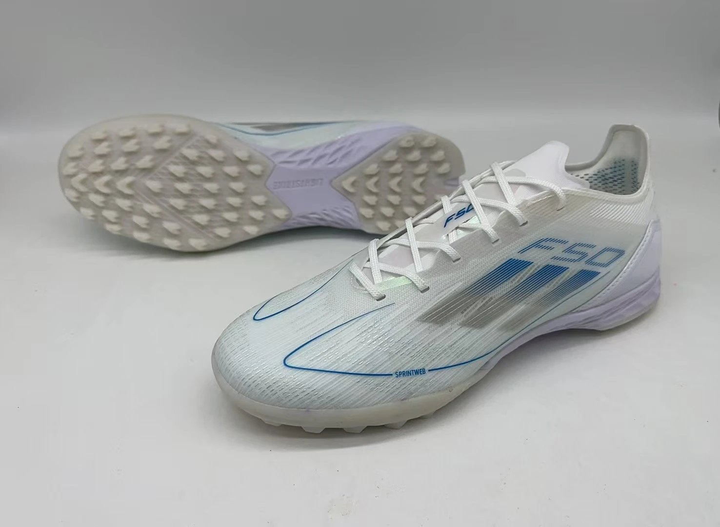 Adidas X Ghosted.2 TF Purple Neon Green Turf Shoes Sneakers - 4