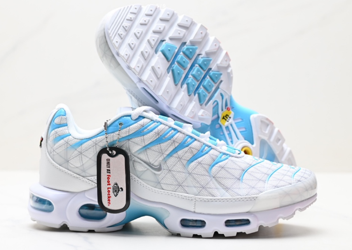 Nike Air Max Plus TN White Light Blue