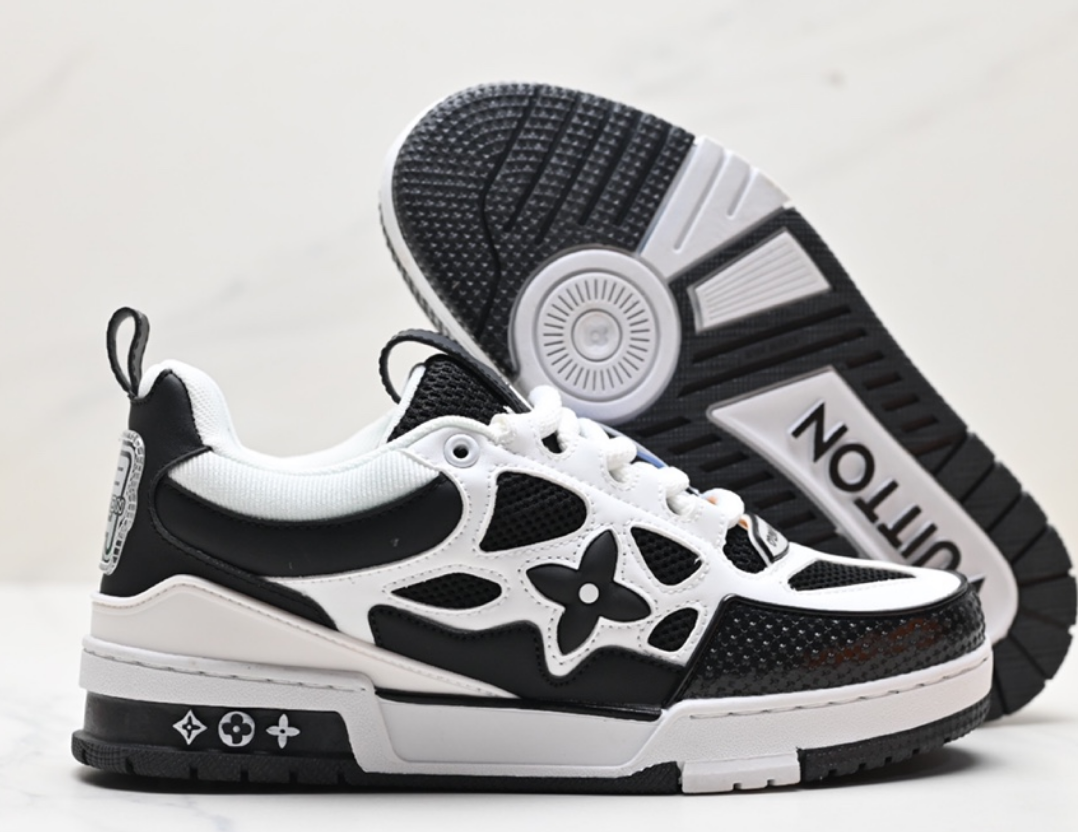 Louis Vuitton LV Skate Sneaker Black White