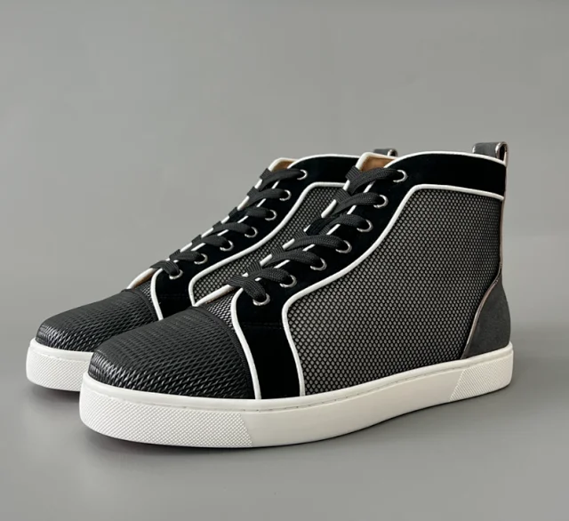 Unbranded Sneakers High-Top Embellished Lace-Up product detail image 2