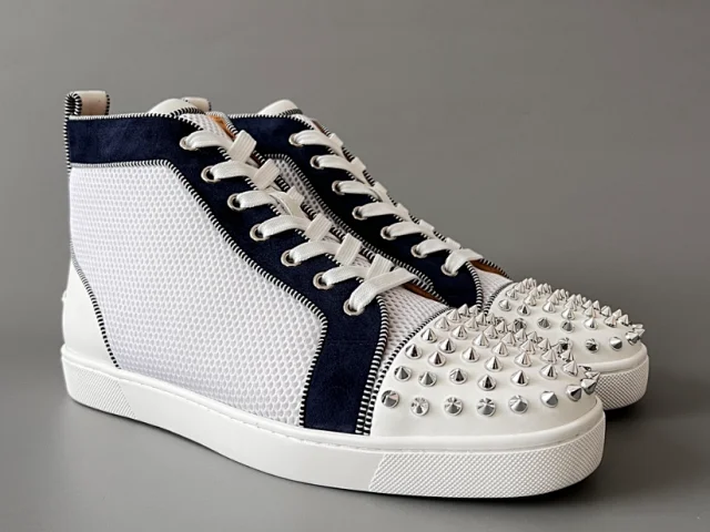 Unbranded Sneakers High-Top Embellished Lace-Up product detail image 7