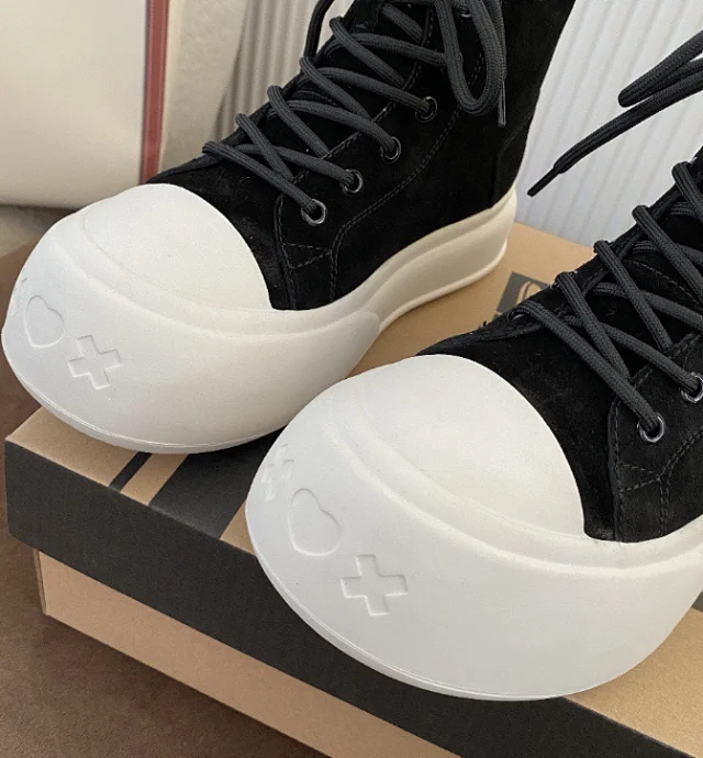 UGG Casual Shoes Fur-Lined Lace-Up Platform Sneakers product detail image 7