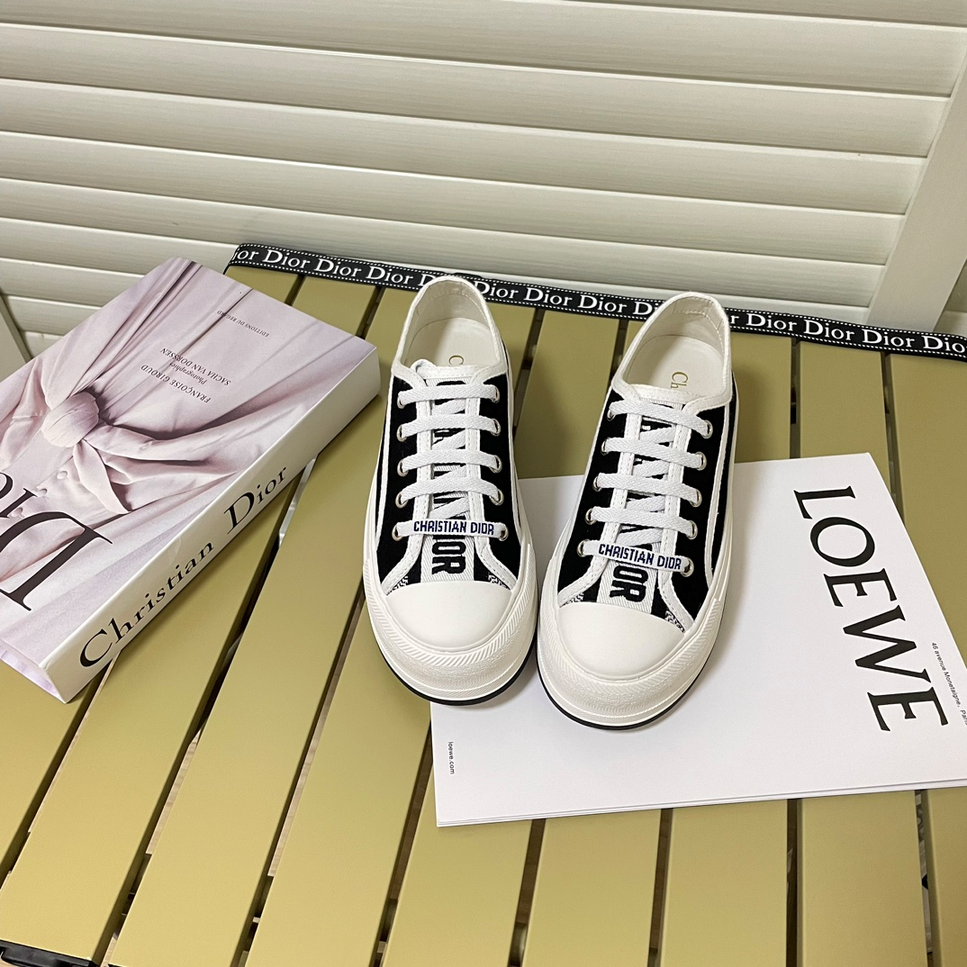 Dior Walk'n'Dior Low Sneaker Black White