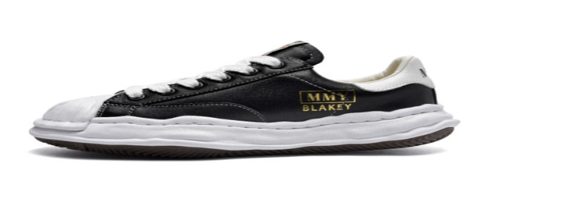 Maison Mihara Yasuhiro Blakey Low Black Leather