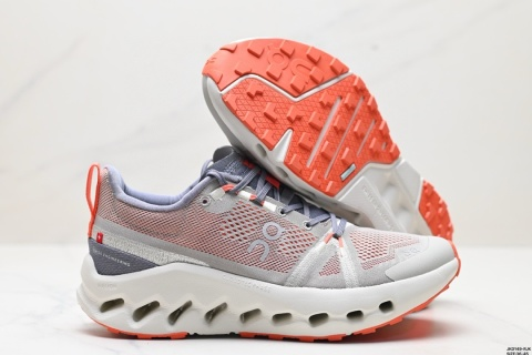 On Cloudmonster Beige Brown Running Shoes - 7