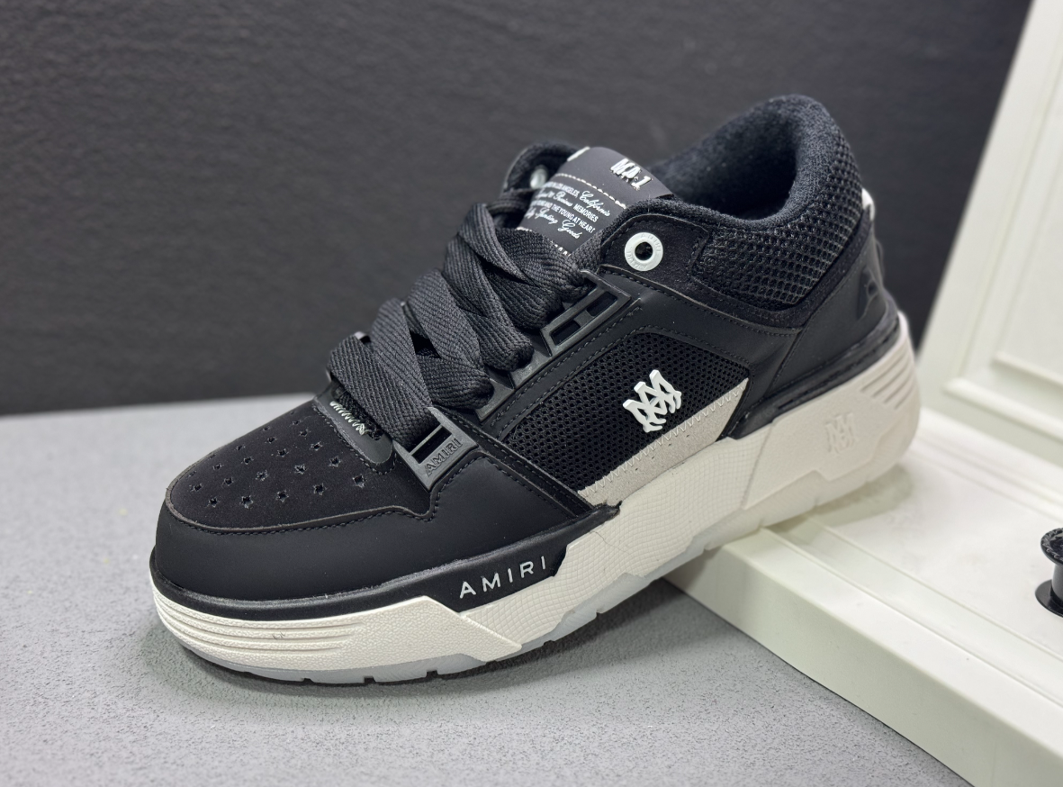 Dior B28 Runner Sneaker Black White Stripe