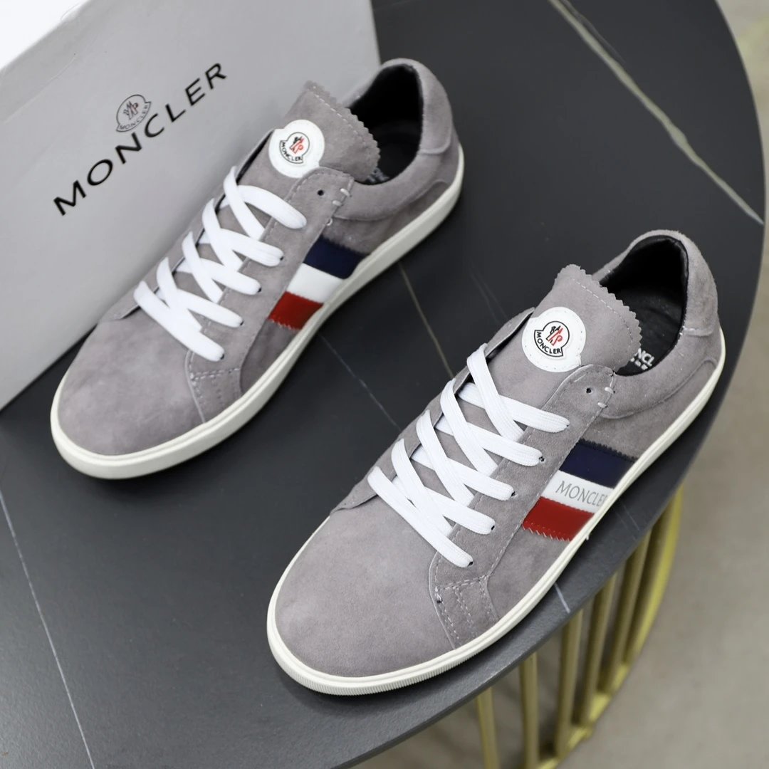 Moncler Slip-On Chunky Sneakers Black and White - 11