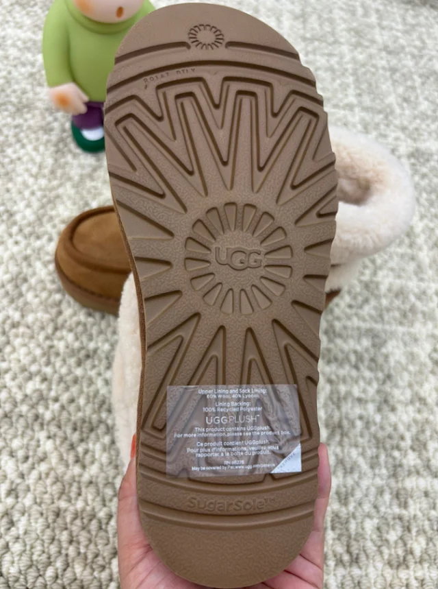 UGG Casual Shoes Fur-Lined Lace-Up Platform Sneakers product detail image 16