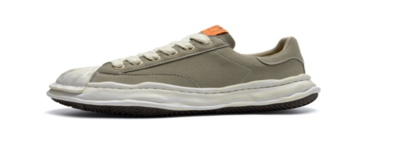 Maison Mihara Yasuhiro Blakey Low Khaki Orange