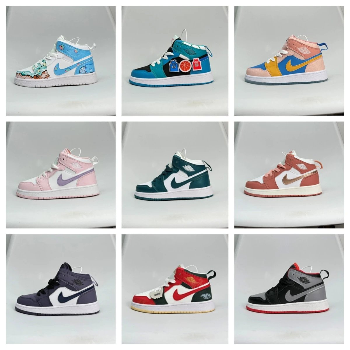 Air Jordan 1 Mid Pink Foam White Gold Sneakers Basketball Shoes product detail 2 in Litbuy spreadsheet finds