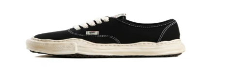Maison Mihara Yasuhiro Hank Low Black Canvas