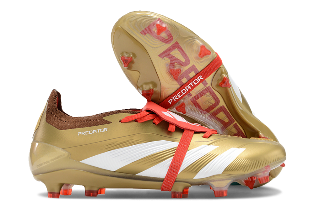Adidas Predator White Multicolor Football Cleats Sneakers - 14