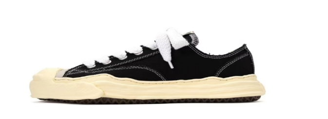 Maison Mihara Yasuhiro Peterson Low Black Aged