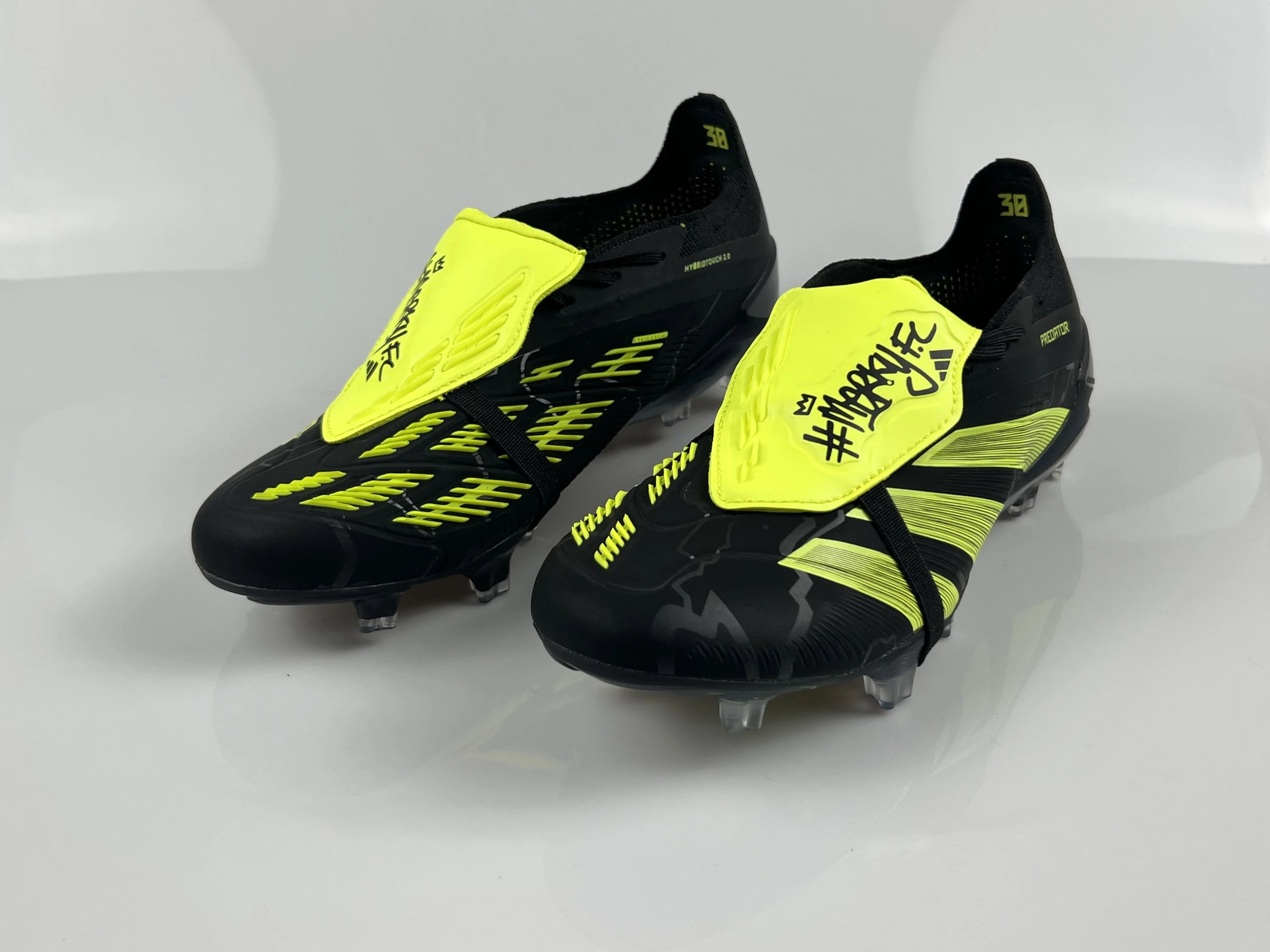 Adidas Predator White Multicolor Football Cleats Sneakers - 15