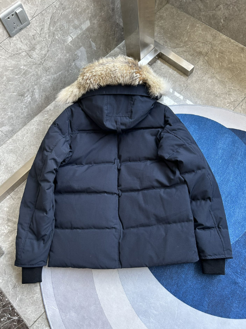Canada Goose Expedition Parka Black with Raccoon Fur Trim - 22