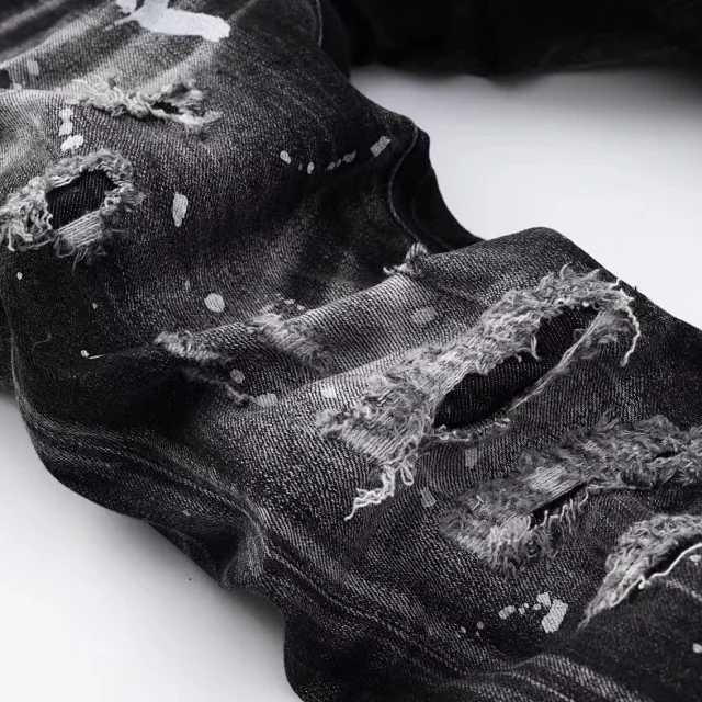 DSQUARED2 Jeans Distressed Paint-Splatter Skinny product detail image 8