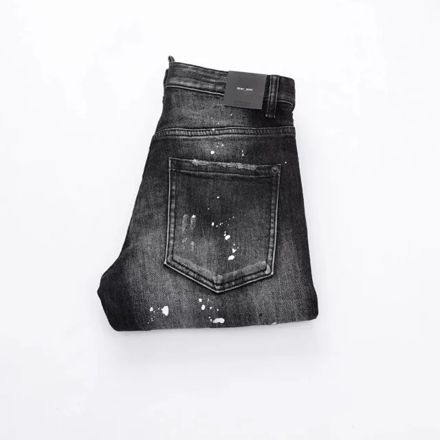 DSQUARED2 Jeans Distressed Paint-Splatter Skinny product detail image 11