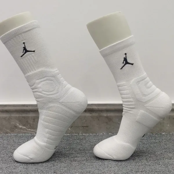 Air Jordan Performance Sock White Socks - 6