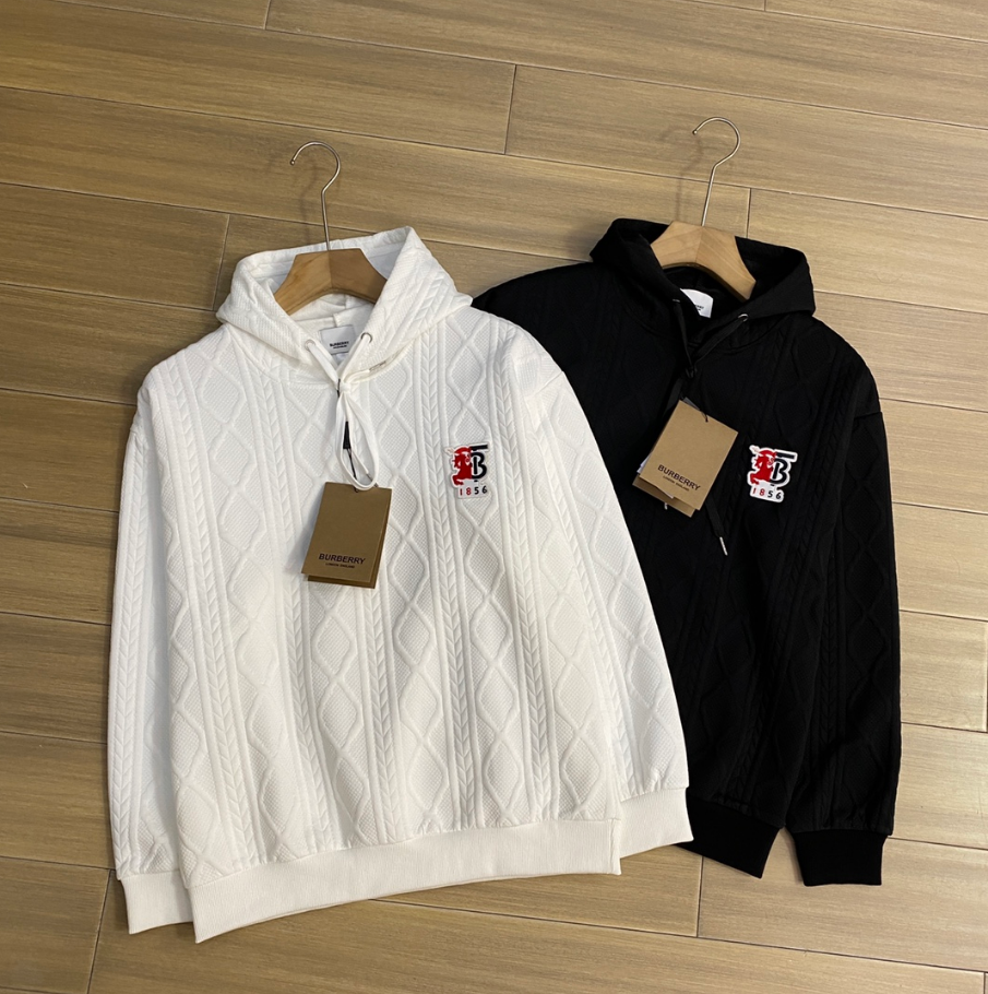 Burberry Monogram Cable-Knit H