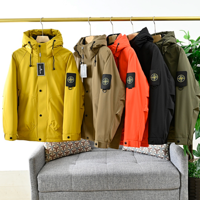 Stone Island Compass Patch Hooded Jacket [9 styles]