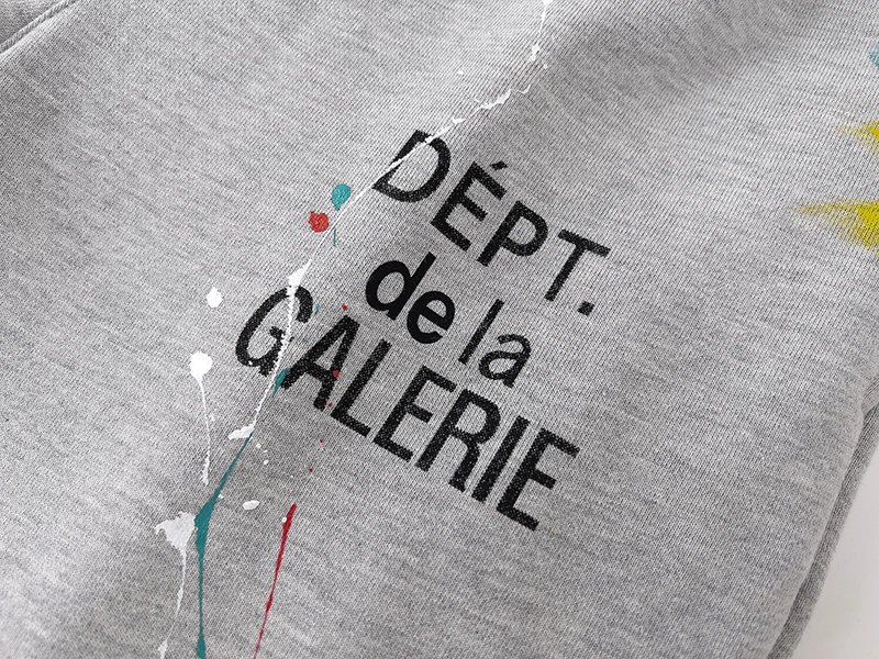 Gallery Dept DEPT. Flame Sleeve Long Sleeve T-Shirt Black - 9