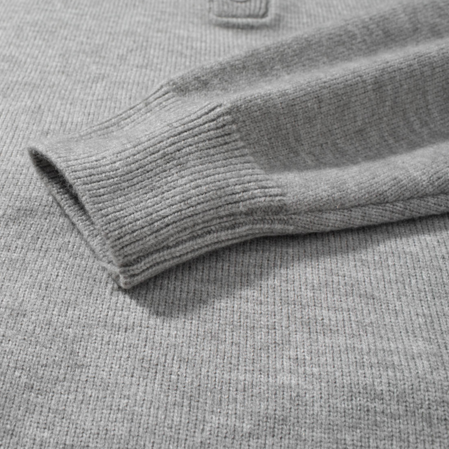 Stone Island Knitwear Button-Placket Crewneck Sweater image 6