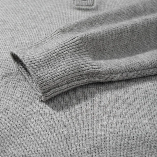Stone Island Knitwear Button-Placket Crewneck Sweater product detail image 8