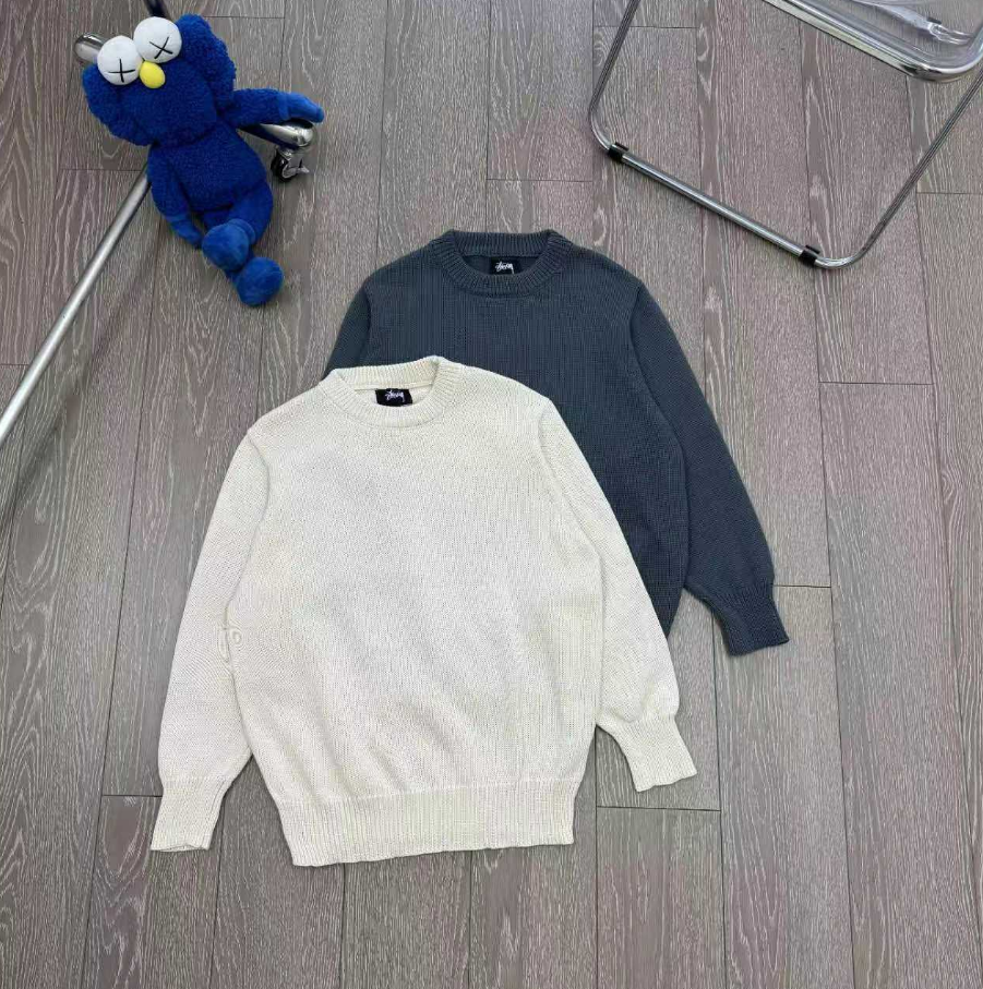Stussy Ribbed Crewneck Sweater