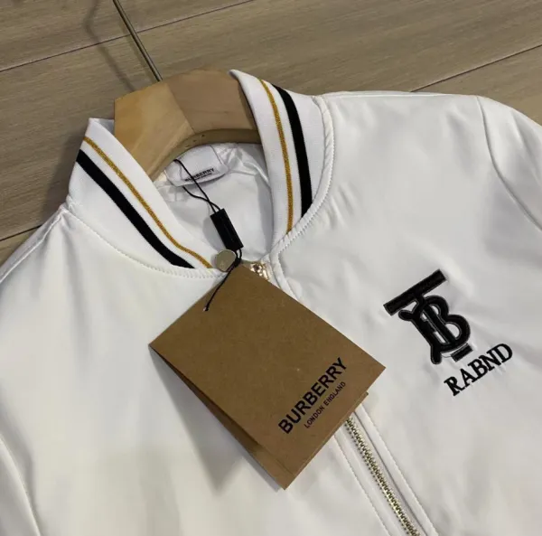 Burberry R.B. Logo Bomber Jacket Black - 14