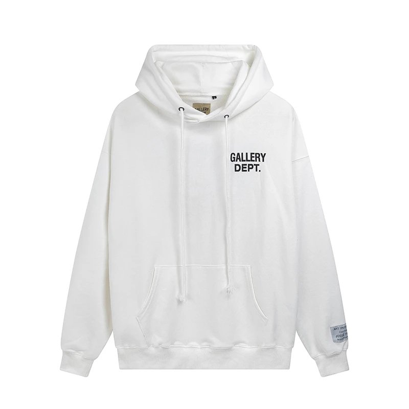 Gallery Dept. Logo Hoodie White