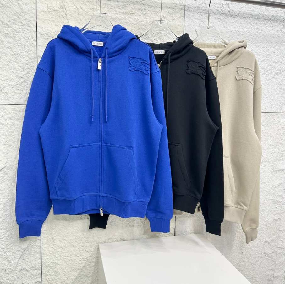 [DX33] 24SS Fall/Winter War Horse Padded Embroidered Flower Sweatshirt Zipper Jacket