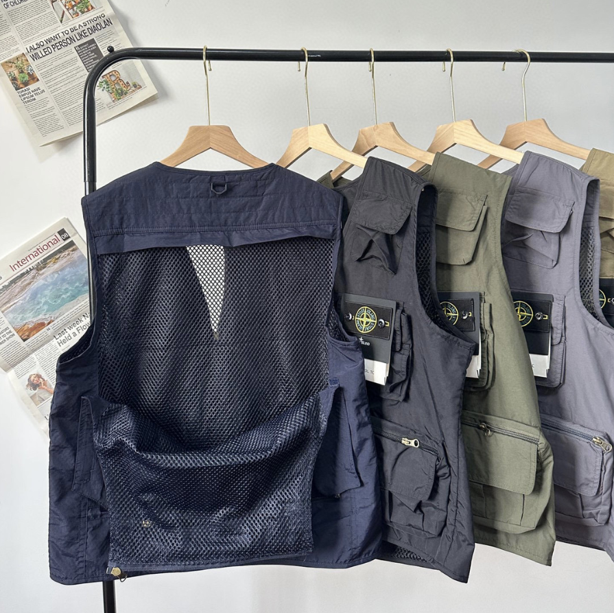 Stone Island Membrana 3L TC Black Vest - 5