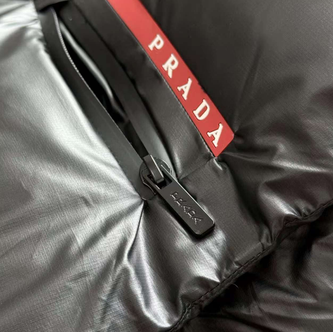Prada Re-Nylon Puffer Vest Black Outerwear.vest - 11