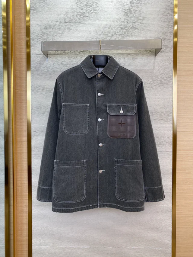 Unbranded Denim utility jacket and trousers product detail image 3