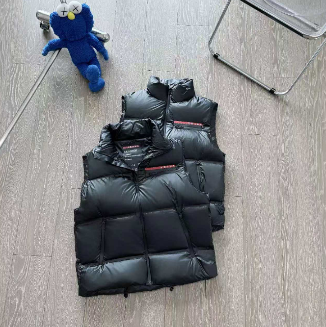 Prada Re-Nylon Puffer Vest