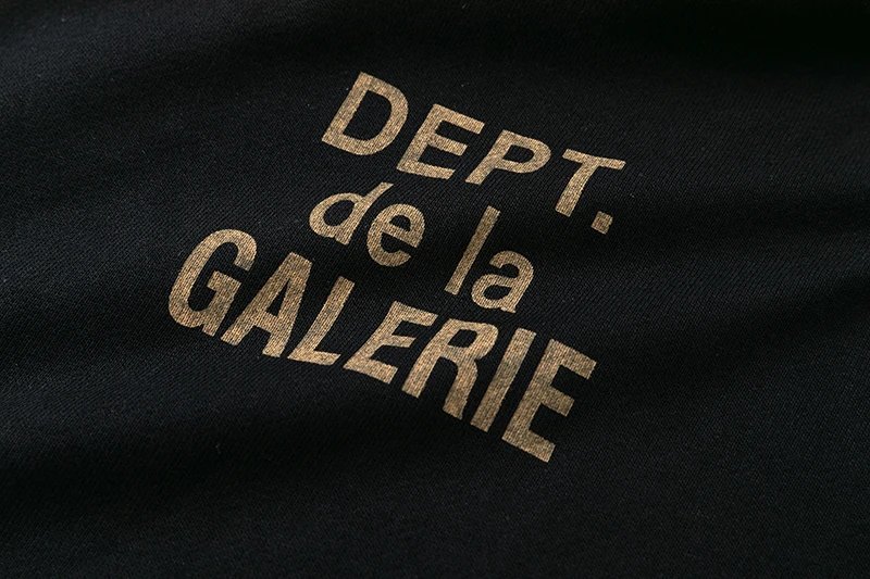 Gallery Dept DEPT. Flame Sleeve Long Sleeve T-Shirt Black - 11
