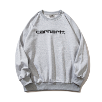 Round neck, light gray