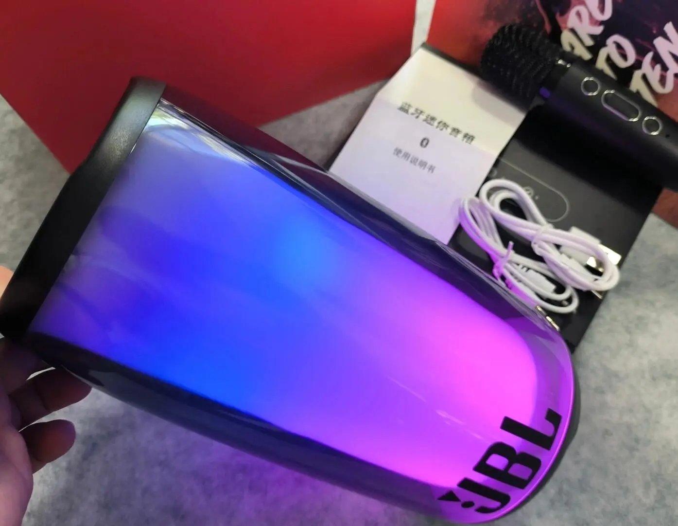 JBL Portable Tumbler Silver White Electronics - 5