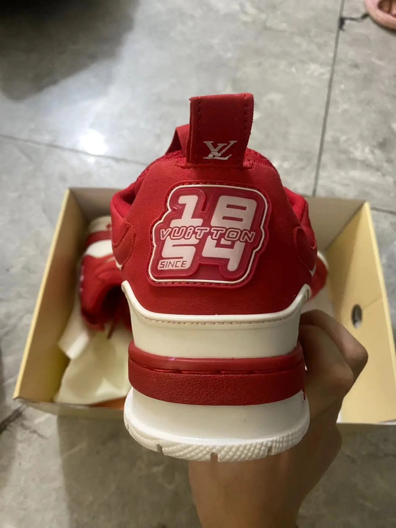 Louis Vuitton Archlight Sneakers Red and White - 6