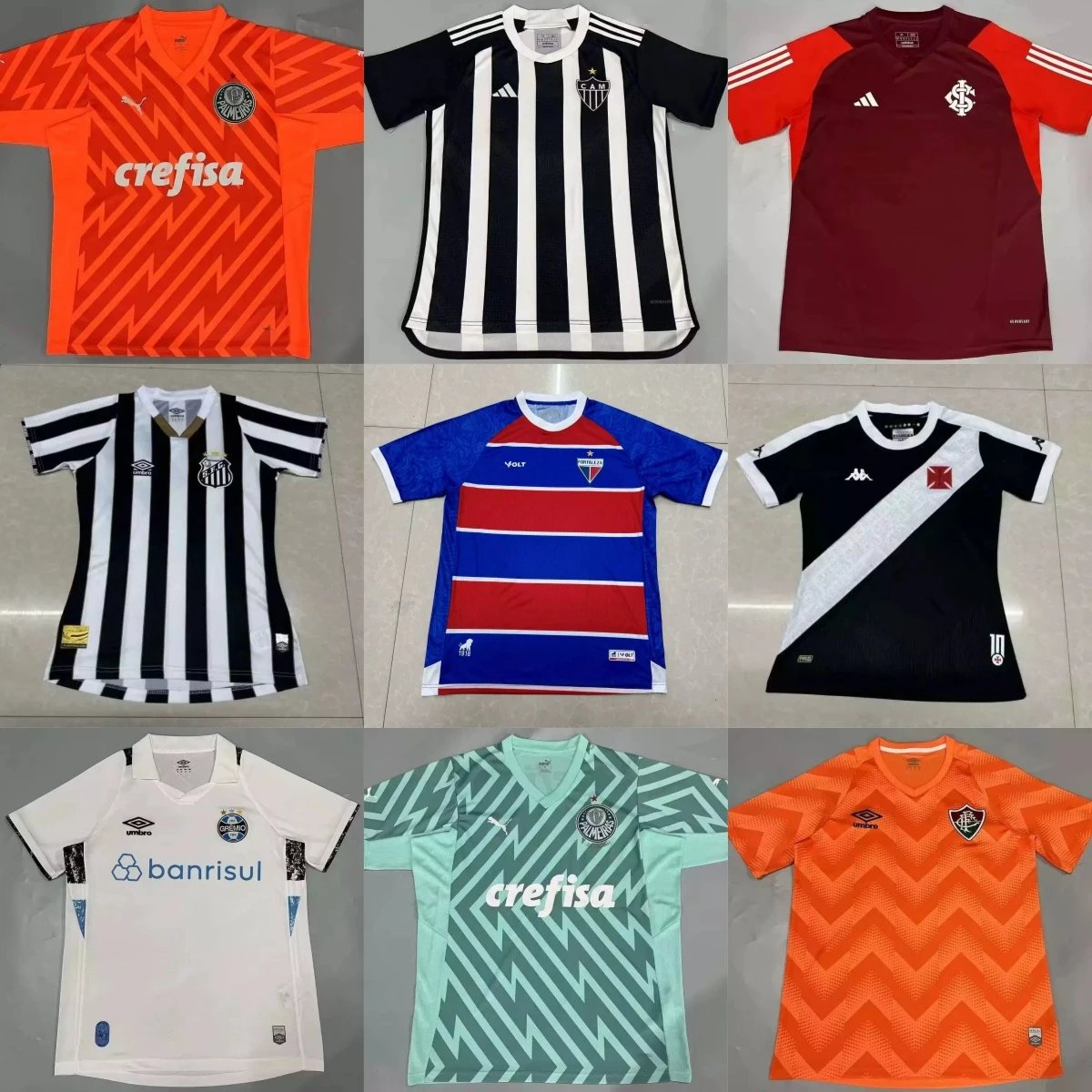 Various Brazilian Football Clu