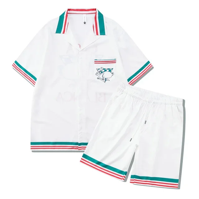 Unbranded Matching Sets Short-Sleeve Printed Shirt and Shorts Set product detail image 7