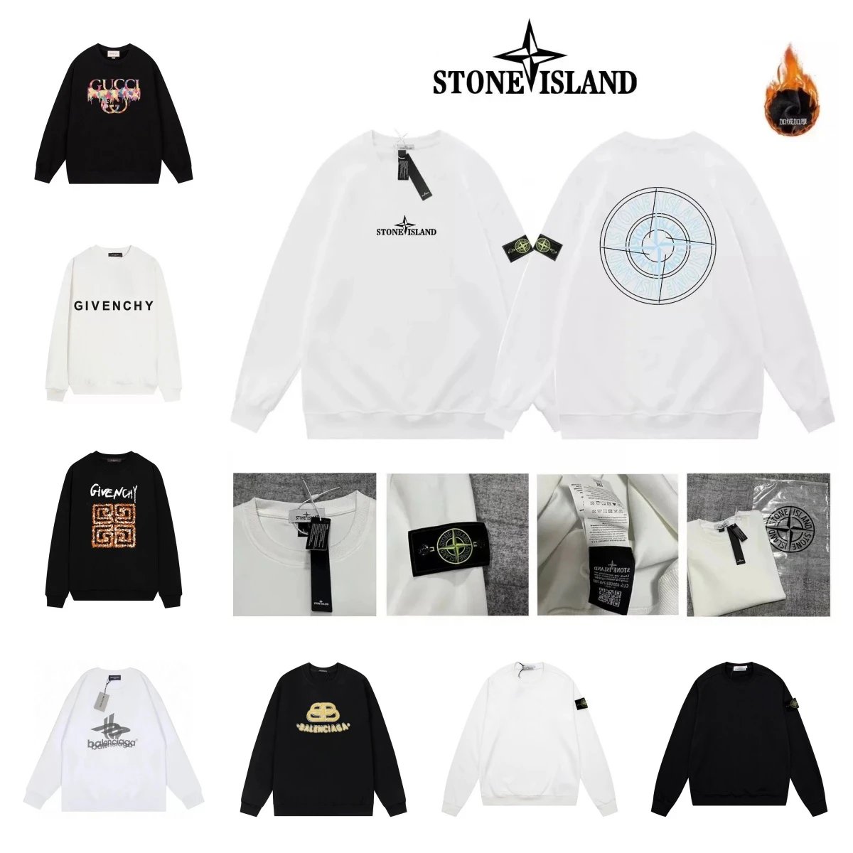 Fashionable versatile hoodie for men and women, couple style -002ph (tm)
